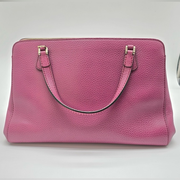 Authentic Gucci Lady Dollar top handle leather bag with strap - Picture 8 of 13